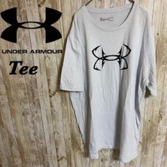 【D4】UNDER ARMOURアンダーアーマープリントロゴTee