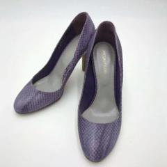 【極美品】セルジオロッシ　パイソン　ハイヒール　パンプス　37サイズ