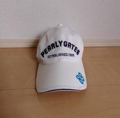 PEARLY GATES キャップ ホワイト