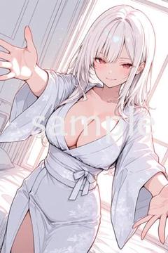 ポスター A4 AI美女浴衣 セクシー 送料込み 高画質 Q35