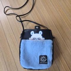 ちいかわ×GU ショルダーバッグ　ポーチ 黒 モモンガ　他　まとめ売り ちいかわ×GU ショルダーバッグ ポーチ 黒 モモンガ 他 まとめ