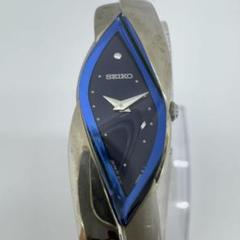 ✨SEIKO✨セイコー✨2E20-753A✨ネイビー文字盤✨クォーツ✨腕時計✨