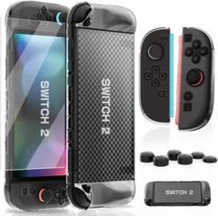 Switch 2 カバー HEYSTOP スイッチ2 分体式設計 着脱簡単 全面