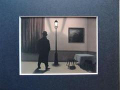 ルネ・マグリット、「La Robe de Galatee」、希少画集より ルネ・マグリット、「La Robe de Galatee」、希少画集より