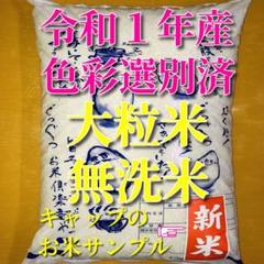 棚田の大粒米 玄米5Kg「無洗米に精米します」希少