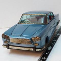 旭玩具【プリンス スカイライン スポーツ 青】当時物ブリキ製ミニカー TIN箱無 旭玩具【プリンス スカイライン スポーツ 青】当時物ブリキ製