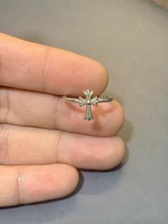 CHROME HEARTS クロムハーツ　バブルガム　CHクロス リング 12号
