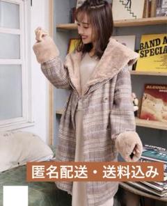 NICE CLAUP 【plume】フェイクファーリボンコート plume】フェイクファーリボンコート NICE CLAUP - メルカリ