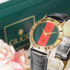 グッチ GUCCI シェリーライン 革ベルト メンズ 腕時計 箱 C630 imgrc0092451610.jpg
