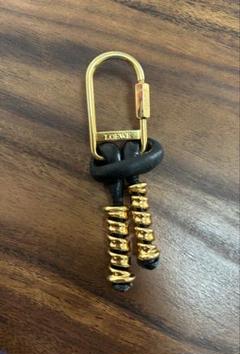 【新品・未使用】ロエベ キーリング キーホルダー ローズゴールド LOEWE 【極美品】 【ロエベ】 アナグラム キーリング/チャーム