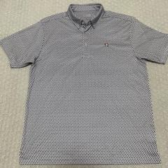 美品 Arnold Palmer Golf 半袖ポロシャツ パームツリー 総柄O