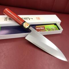 (60)大出刃包丁　プロ用　大出刃　堺信清　包丁 堺 信清 限定品 白鋼 出刃 270mm 朴柄 – ひとひら | HITOHIRA