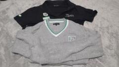★お買得！★オンワード23区GOLF　メンズセーターとポロシャツ2着セットМ