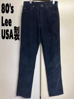 80s Lee 200 USA製 コーデュロイ ネイビー 32×36のサムネイル