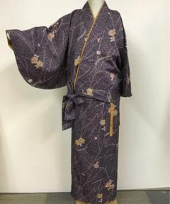 D225 訪問着　黒地　辻ヶ花　枝梅　正絹　着物　袷　ほぼ未使用極美品 楽天市場】辻が花訪問着 黒の通販