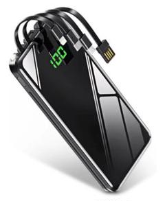 35000mAh モバイルバッテリー ケーブル内蔵 PSE 急速充電