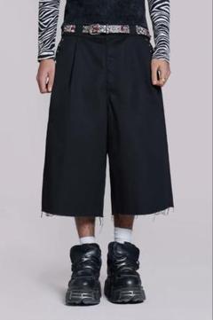 【Jaded London ★】ピンストライプ XL ゴリアテ バギーショーツ 人気☆】Jaded London ピンストライプ ゴリアテバギーショーツ