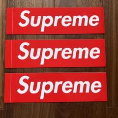 supreme box logo ステッカー　3枚セット
