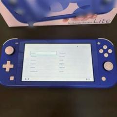 Nintendo Switch Lite ブルー　本体