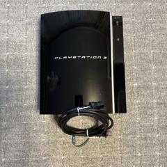 PlayStation 3 本体 ブラック純正電源ケーブル　ジャンク品
