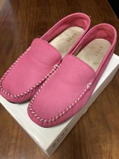 BPQC モカシン　ピンク　24cm  美品のサムネイル