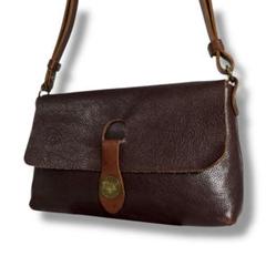 IL BISONTE イルビゾンテ　ショルダーバッグ ダークブラウン 291