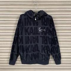 新品未使用 KarlKani カールカナイ ラインストーンパーカー Mサイズ Karl Kani] チェーン ローズ ジップパーカー Karl Kani PEET