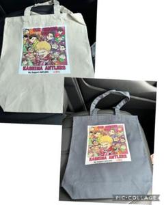 鹿島アントラーズ　LIXIL×SPORTS 千田純生先生イラスト　トートバッグ