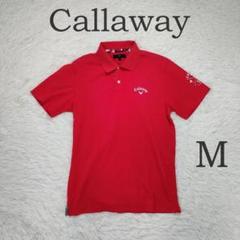 Callaway キャロウェイ ゴルフウェア 半袖ポロシャツ サイズM レッド