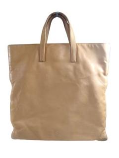 あ　B LOEWE　ロエベ　トートバッグ　イエロー　ナッパレザー