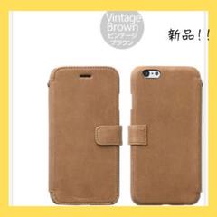 ZENUS Vintage Diary iPhone6ケース 手帳型 本革