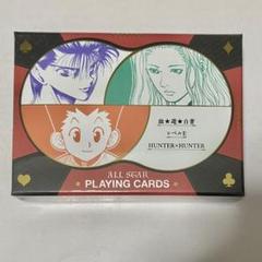 新品未開封 冨樫義博展 原作 オールスター 箔押しトランプ