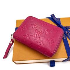 【美品】ルイヴィトン ☆ ジッピーコインパース アンプラント ピンク ミニ財布 美品】ルイヴィトン ☆ ジッピーコインパース アンプラント