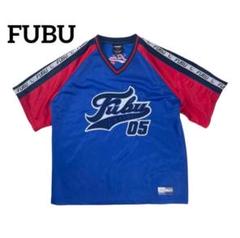 FUBU フブ メッシュ ゲームシャツ サイズL オーバーサイズ 90s 半袖