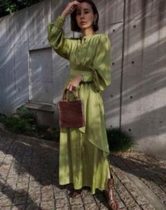スーツ・フォーマル・ドレス Ameri Vintage Heart jacket pants 未使用品】 Ameri VINTAGE シアーチュールトップス付きブラック