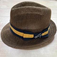 訳あり未使用品 トミーヒルフィガー 麦わら帽子 - メルカリ