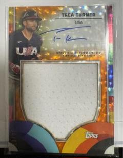 2023 WBC Trea Turner 直筆サイン ターナー topps