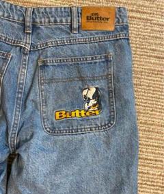 Butter Goods x Peanuts コラボ スヌーピー デニムパンツのサムネイル