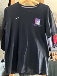 Nike 黒 Tシャツ ロゴ入り