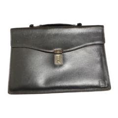 【関税・送料込み】【残りわずか】DUNHILL ハンドバッグ dunhill(ダンヒル) / バッグ/--/BLK | 中古品の販売・通販なら