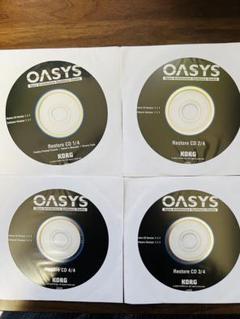 KORG OASYS Restore CD 4枚セット File:KORG OASYS (expand top panel).jpg - Wikimedia Commons