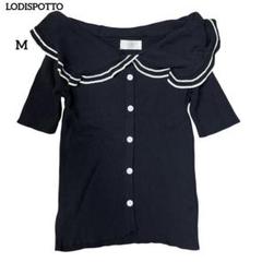 LODISPOTTO セーラー襟カジュアルフェミニントップス M