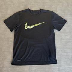 NIKE tシャツ デカロゴ カモフラージュロゴ y2k 迷彩 00s