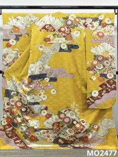 振袖 豪華 金駒 金彩 紋意匠 身丈168cm 撥水加工済