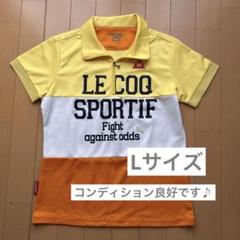 ★美品★le coq sportif ハーフジップ ゴルフシャツ L