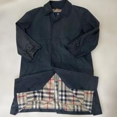 BURBERRYS レアカシミヤ混コート Lノバチェック フード ダブルフェイス Old Burberrys トレンチコート ノバチェック L〜LL相当