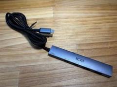 ICZI USB-C ハブ 4ポート 10Gbps ケーブル長め 120cm