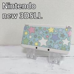 Nintendo new 3DSLL カラフルスター　きせかえプレート付き