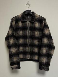 00s STUSSY ステューシー ウールジャケット チェック柄 00s STUSSY ステューシー ウールジャケット チェック柄