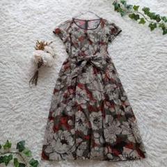 《美品✨》HIROKO KOSHINO　ヒロココシノ　ワンピース　ブラウンのサムネイル
